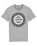 universal movement, T-shirt, black, desert dust, anthracite, made in Ireland, unisex, men, women, 100% organic cotton, combed cotton, printed T-shirt